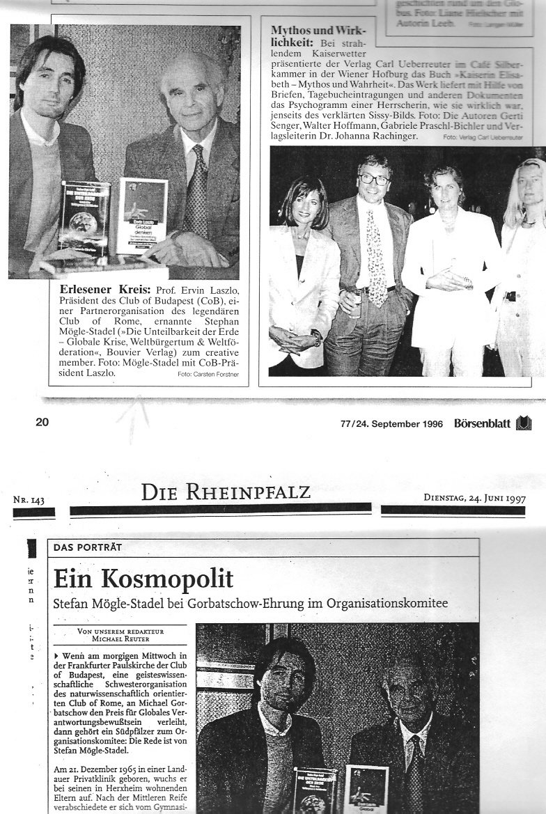 Pressekampangne für Club of Rome - Tochterorganisation